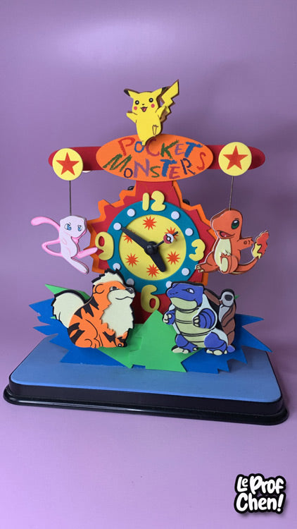 Horloge à balancier Pokémon