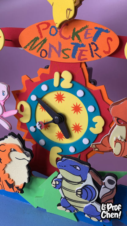 Horloge à balancier Pokémon