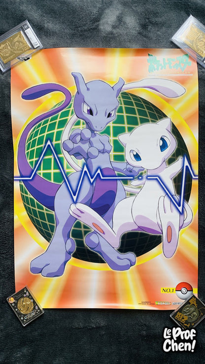 Grande affiche MEW x MEWTWO